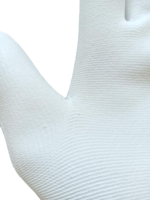 Rękawice poliuretanowe białe PU DW-002