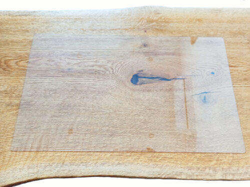 Mata ochronna pod fotel/krzesło/na biurko 55x60cm poliwęglan 1mm